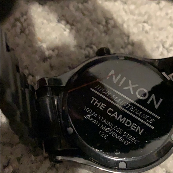 Nixon The Camden Watch - Black/Black Crystal NEW - Picture 3 of 5